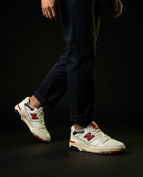NB 550 Perforated Chunky Sole Trainer