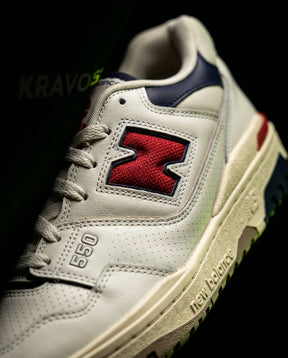 NB 550 Perforated Chunky Sole Trainer