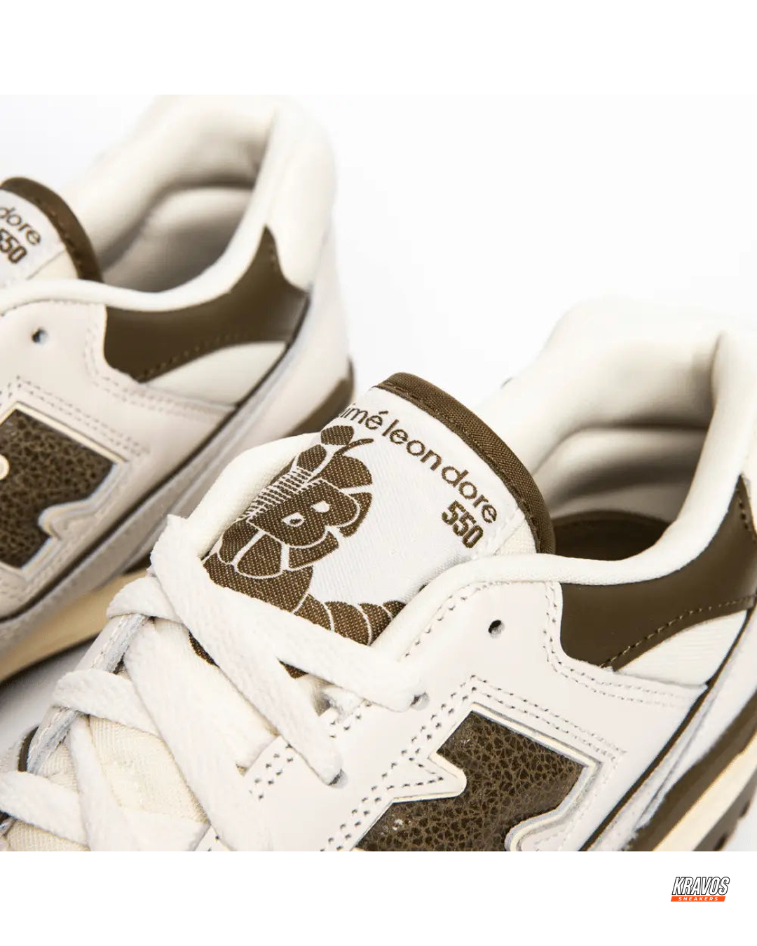 NB 550 Perforated Chunky Sole Trainer