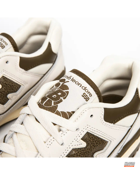 NB 550 Perforated Chunky Sole Trainer