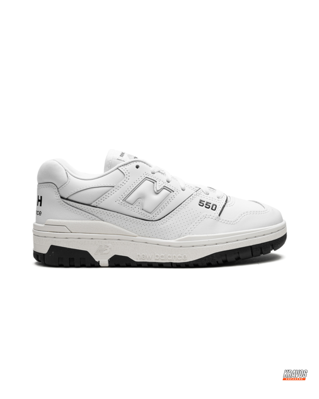 NB 550 Perforated Leather Basketball Trainer