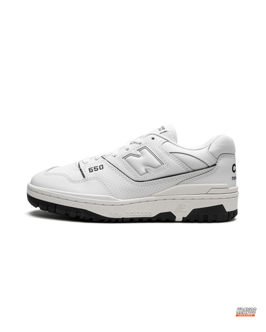 NB 550 Perforated Leather Basketball Trainer
