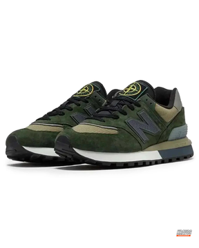 NB 574 Suede Panelled Retro Runner