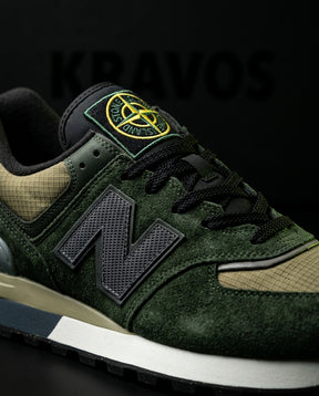 NB 574 Suede Panelled Retro Runner
