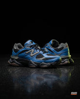 NB 9060 Suede Layered Chunky Runner Blue Blue Black