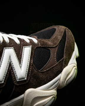 NB 9060 Suede Layered Chunky Runner Mixed 1 Brown Black Cream
