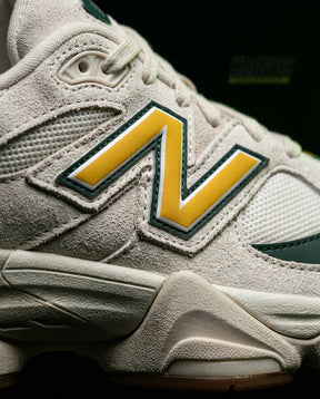 NB 9060 Suede Layered Chunky Runner Cream 2 Cream Green Yellow