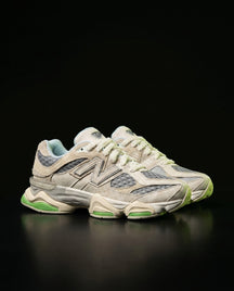 NB 9060 Suede Layered Chunky Runner Cream 1 Cream Grey Green