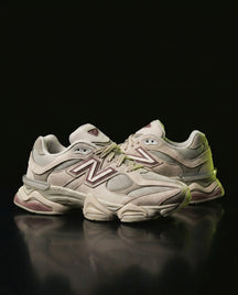 NB 9060 Suede Layered Chunky Runner Cream 1 Cream Mauve