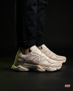 NB 9060 Suede Layered Chunky Runner Cream 2 Cream Pink