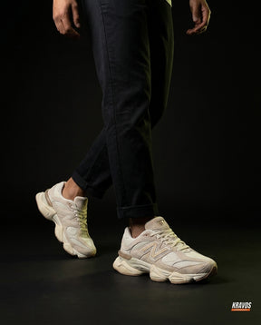 NB 9060 Suede Layered Chunky Runner Cream 1 Cream Tan