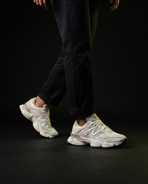 NB 9060 Suede Layered Chunky Runner Cream 2 Cream Tan White
