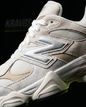 NB 9060 Suede Layered Chunky Runner Cream 2 Cream Tan White