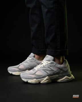 NB 9060 Suede Layered Chunky Runner Grey 1 Grey Cream