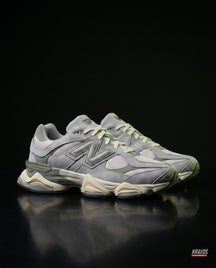 NB 9060 Suede Layered Chunky Runner Grey 1 Grey Cream