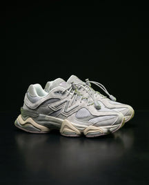 NB 9060 Suede Layered Chunky Runner Grey 1 Grey White Cream