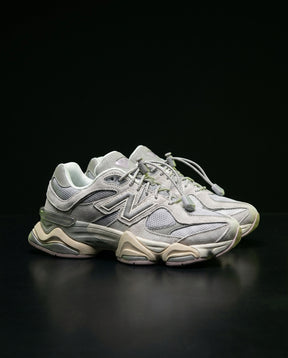 NB 9060 Suede Layered Chunky Runner Grey 1 Grey White Cream
