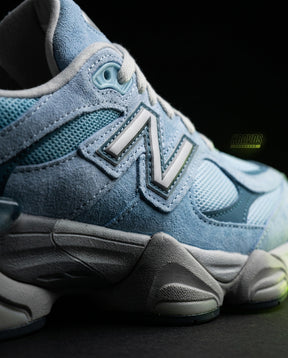 NB 9060 Suede Layered Chunky Runner Blue Light Blue Grey