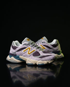 NB 9060 Suede Layered Chunky Runner Mixed 2 Lilac Purple Gold