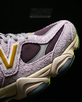 NB 9060 Suede Layered Chunky Runner Mixed 2 Lilac Purple Gold