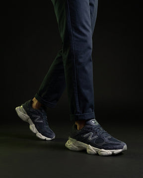 NB 9060 Suede Layered Chunky Runner Blue Navy White