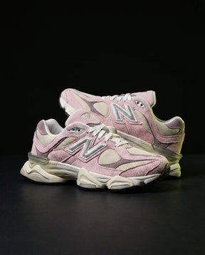 NB 9060 Suede Layered Chunky Runner Mixed 2 Pink Cream Grey