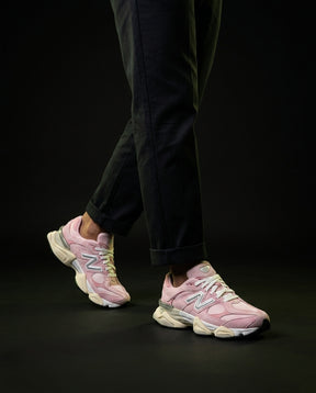 NB 9060 Suede Layered Chunky Runner Mixed 1 Pink White Cream