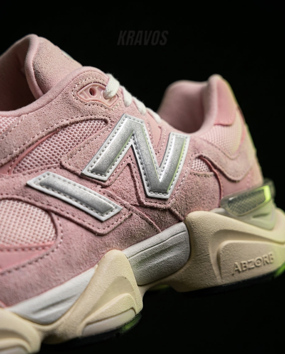 NB 9060 Suede Layered Chunky Runner Mixed 1 Pink White Cream