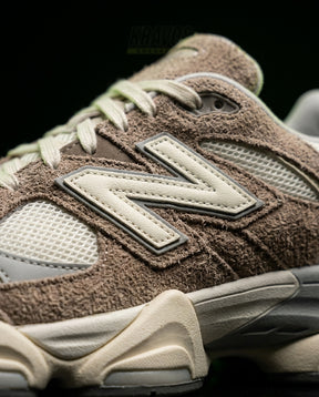 NB 9060 Suede Layered Chunky Runner Cream 1 Taupe Cream