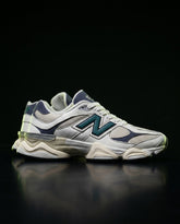 NB 9060 Suede Layered Chunky Runner Cream 2 White Navy Teal