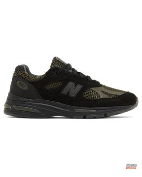 NB 991 Suede Mesh Panelled Trainer