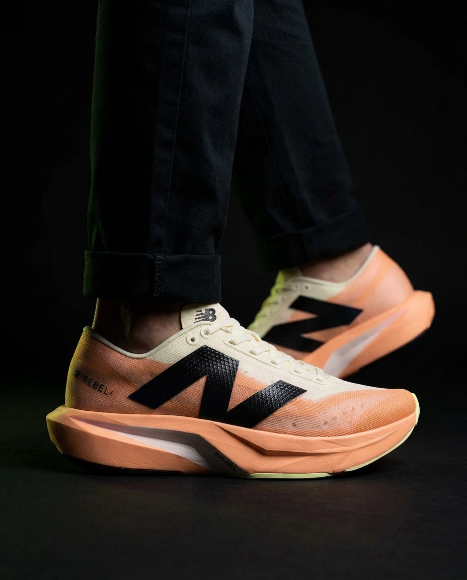 NB Mesh FuelCell Racing Trainer Peach Cream Black