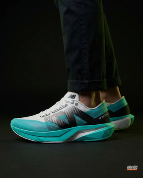 NB Mesh FuelCell Racing Trainer White Teal Black