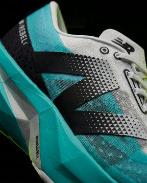 NB Mesh FuelCell Racing Trainer White Teal Black