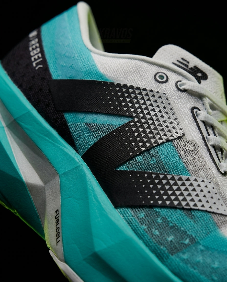 NB Mesh FuelCell Racing Trainer White Teal Black