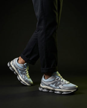 NB Mesh Layered Pod-Sole Runner Grey Blue White