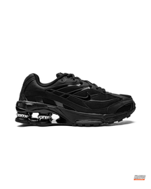 NK 2 Mesh Visible-Shox Runner Triple Black #tripleblack