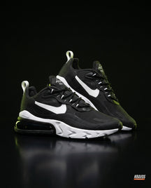 NK 270 Mesh Layered Bubble Runner Black White