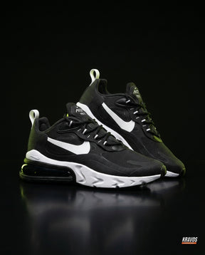 NK 270 Mesh Layered Bubble Runner Black White