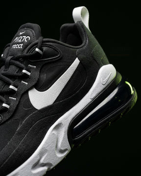 NK 270 Mesh Layered Bubble Runner Black White