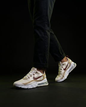NK 270 Mesh Layered Bubble Runner Cream Khaki Maroon