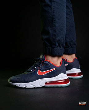 NK 270 Mesh Layered Bubble Runner Navy Red White