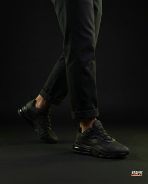 NK 270 Mesh Layered Bubble Runner Triple Black