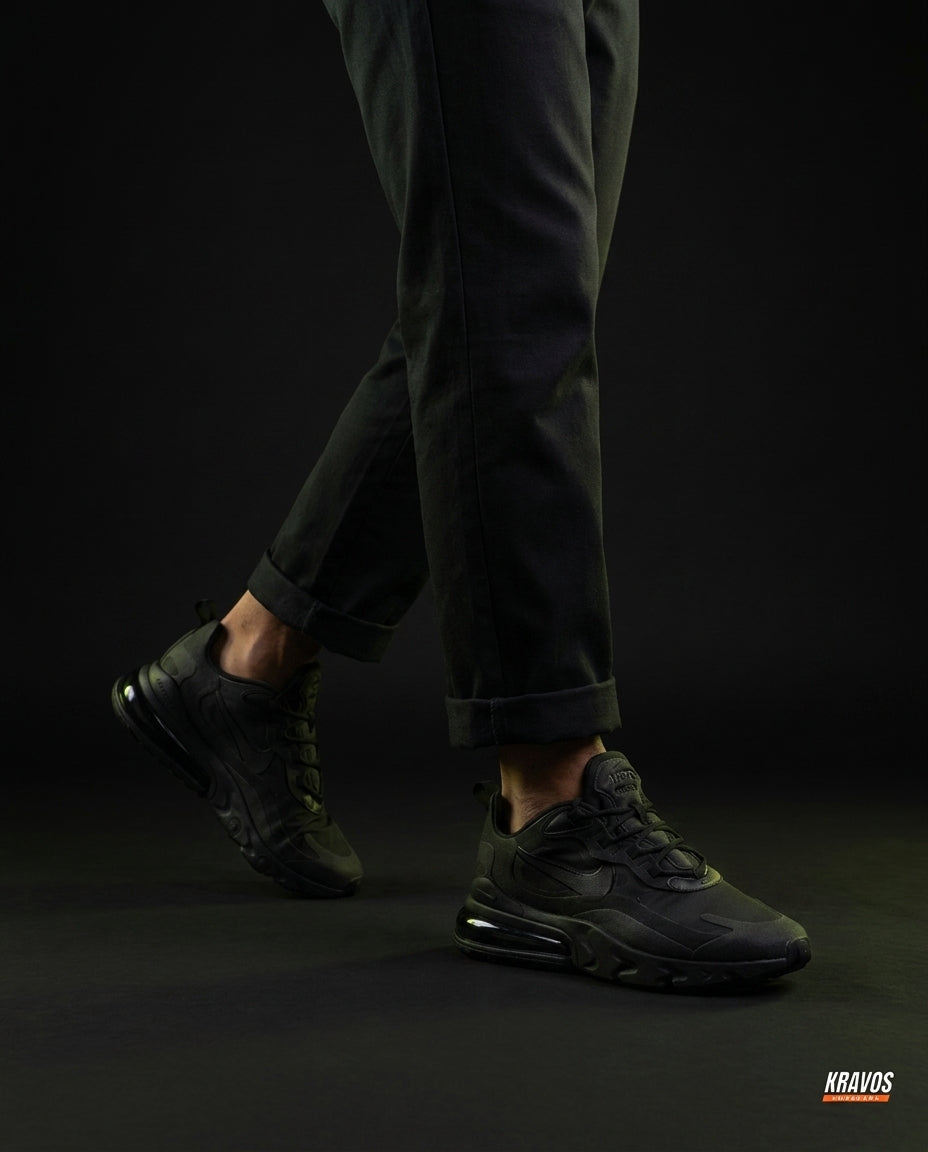 NK 270 Mesh Layered Bubble Runner Triple Black