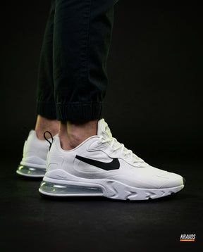 NK 270 Mesh Layered Bubble Runner White Black
