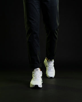 NK 270 Mesh Layered Bubble Runner White Black
