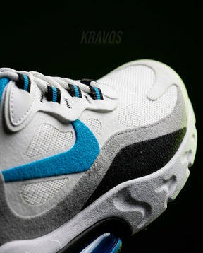 NK 270 Mesh Layered Bubble Runner White Black Blue