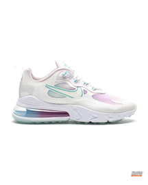 NK 270 Mesh Layered Bubble Runner White Purple Teal #whitepurpleteal