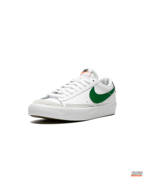 NK 77 Leather Panelled Court Trainer
