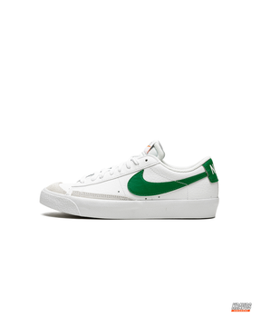 NK 77 Leather Panelled Court Trainer